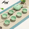 Teaware Sets Accessories Tea Cup Set Maker Trays Decorative Samovar Ceramic Teapot White Luxury Canister Wasserkocher ZXF