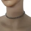 Chaînes femmes gothique tour de cou Hiphop Halskette Punk déclaration chaîne collier Ketting Kolye bijoux colliers personnalisés