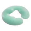 Oreiller de relaxation pour le corps, lavable, confortable, Portable, Massage du visage, réutilisable, repos en Salon, coussin élastique en silicone en forme de U