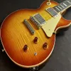 Paul Standard 120 Light Flame Top Guitar AAA Grade jako sama na zdjęciach