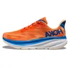 Hokas One Men Women Bondi 8 Hoka Clifton 9ランニングシューズトップデザイナーキャッスルロックストロベリートリプル黒い白いライラックミストOGフラットテニススニーカー屋外ビッグサイズ13