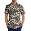 Mannen Casual Shirts Phechion Zomer Heren Korte Mouw Strand Bandana 3D Gedrukt Mode Streetwear Mannen Tops X101