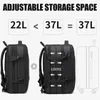 Backpack BANGE Travel Backpack Men Business Backpack School Expandable USB Bag Large Capacity 17.3 Laptop Waterproof Fashion Backpack 231013