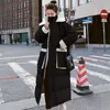 Kadın Trençkotları 4 Renk Kış Ceket Uzun Ceket Gevşek Büyük Boyutlu Büyük Cep Bekar Kesilmiş Kalın Kalın Kaliteli Bluz Kadın