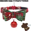Hundebekleidung Verstellbares Halsband Weihnachten – Fliege | Haustier- und Soft-Ac