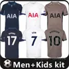 23 24 Son Soccer Jerseys 2023 2024 Men Kids Kit Football Shirt Third Lucas Lloris Romero Perisic Kulusevski Bentancur Kane Richarlison Pedro Porro fans 16-4xl