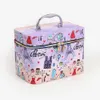 2023 new online celebrity large-capacity cartoon simple fashion cosmetics multifunctional storage box