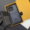 مصمم الحالات الهاتفية لـ iPhone 15 15pro 14 14pro 14plus 13 13pro 12 12pro 11 Pro Max Leather Leatherced حقيبة يد فاخرة مع Samsung S23 S22 Ultra