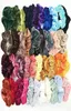 40pcs 벨벳 Scrunchie 여자 여자 탄성 헤어 고무 밴드 여성을위한 껌 넥타이 링 헤어 링 밧줄 포니 테일 홀더 4028260