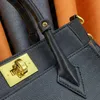 Benim yan tote çantalarında kadın omuz çantası crossbody lüks tasarımcı dikiş deri çanta çantası altın kilidi çift saplı ayarlanabilir omuz kayış kılıfları m57728