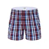 3 Pack Classic Plaid Men Boxer Shorts Mens Underwear Trunks Cotton Underwear boxers for male Woven Homme Boxer Arrow Panties239S