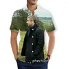 Camisas casuales para hombres Phechion verano para hombre de manga corta playa una confesión impresión 3D moda streetwear hombres tops x160