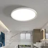 Lustres Ultra-mince plafond moderne à LEDs lustre pour salon étude balcon allée couloir blanc panneau lumineux lampe éclairage