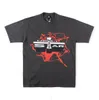 새로운 스타일 Hellstar 남자 티셔츠 고품질 남성 T 셔츠 디자이너 남성용 여름 옷 패션 커플면 티 캐주얼 여성 남성 짧은 슬리브 티 OI8