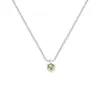 Collare verde popolare della collana della catena del pendente di cristallo per il commercio all'ingrosso YMN058 del regalo di compleanno della festa nuziale dei gioielli di moda delle donne
