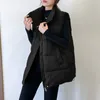 Gilets pour femmes veste sans manches gilet manteau pour femme couleur unie chaud vêtements épais grande taille gilet chic manteaux de mode d'hiver