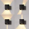 Wall Lamps Lamp IP65 Waterproof Indoor & Outdoor Aluminum Light Surface Mounted Cube LED Garden Porch NR-155