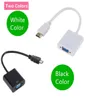HD 1080P To VGA Cable Converter Male To VGA Famale Converter Adapter Digital Analog for Tablet laptop PC TV2343406