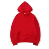 Men's Hoodies Brand Men Fashion Tops Autumn Solid Color Hooded Sweatshirts Trendy Casual Male