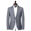 Herrenanzüge Trendy Blazer Männer Casual Slim Jacekt Koreanischer Stil Solide Büro Hochzeit Mann Kleidung