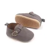 Vintage Baby Shoes for Boy Girl First Walkers Suede Toddler Rubber Sole Anti-slip Infant Newborn Moccasins