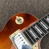 Tienda personalizada, hecha en China, guitarra eléctrica estándar de alta calidad, diapasón de ébano, herrajes cromados