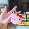 New Cartoon Silicone Mini Gift Cute Anime Characters Key Pendant Children's Zero Wallet Keychain Pendant