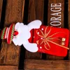 Weihnachtsdekorationen, Dekoration, rot, Vliesstoff, Aufbewahrung, Geschenktüte, Glocke, Kinder, Baumanhänger