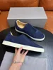 Popularna marka mężczyzn Moony Sneaker Buty Stripe Biała czarna skóra Komfort Chunky Sole Man Skateboard Walka