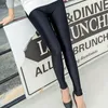 Thick Shiny Winter Leggins Fleece Warm Sexy Velvet Leggings Fashion Slim Pants Lady Casual Black High Waist Push Up Clothing