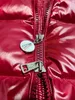 Designer Uomo Piumino Distintivo ricamato Giacche invernali da donna con cappuccio Etichette complete Piumini con blocco colore caldo 2WIYT