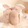 Berets Cute Winter Warm Earmuff For Girls Plush Bow Knot Faux Fur Earcap Children Lovely Earmuffs Ear Cover Earwarmers