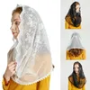 Eşarp Eşarp Mantilla Peçe Katolik Kütle Dantel Şapeli