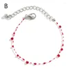 Choker Vintage Anklet Chain Personality Creativity Red Blood Drop Bracelets Hip Hop Punk Necklace Banquet Jewelry