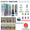 OEM Custom Imini одноразовый оптовой оптовой вайп -бар Pen 20 Fruit Flavors Puff Plus 600 2500 3000 4000 5000 6000 7000 8000 10000 12000 15000 Puffs