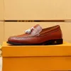 2023 Hommes Véritable Robe En Cuir Chaussures Formelles D'affaires De Mariage Élégant Parti Oxfords Mâle Marque Casual Appartements En Plein Air Taille 38-45 njuhy00002