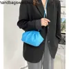 Bottegassvenetas Bags Pouch Clutch Bag Woven Cloud Dumpling Bag Soft Hand Armpit Mini Womens Bag Messenger Fold 2023 New Style FRJ