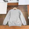 new sweater for boy and girl Colorful logo pattern kids sweatshirts Size 100-160 CM minimal design baby hoodie Oct15