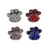 Hundehalsbänder, Leinen, 4 Farben, Pfotenstil, 10 mm, Strass, Diamante, Haustier-Charms, DIY-Slider, personalisiert, 3696438, Drop-Lieferung nach Hause, Gard Dhtxe