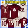 23 24 Torino limited edition voetbalshirts 2023 2024 SCHUURS BUONGIORNO ZIMA KARAMOH ILIC voetbalshirts A. SANABRIA RADONJIC PELLEGRI RODRIGUEZ SECK Heren uniformen