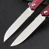 1 stks CK820 Flipper Zakmes 8Cr13Mov Satijn Drop Point Blade Aluminium Handvat Outdoor Camping Wandelen EDC Zakmap Messen met Doos