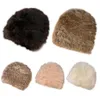 Beanie Skull Caps L5ya Fur Hats Vintage Kawaii Casual Ear Protection Outdoor Fashion Female219Z