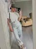 Women's Pants Casual Bright Wide-leg Women 2023 Autumn Soild Straight Pockets Trousers Female Fashion Y2K Streetwear All-match Long Pant