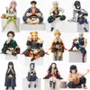 Finger Toys 14 Styles Premium Chokonose Kimetsu No Yaiba Anime Figure Agatsuma Zenitsu Hashibira Inosuke Action Figure Demon Slayer Figurine