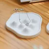 Jewelry Pouches Tray Dish Unique Shape Ring Holder Key Cute Plate Vanity Aesthetic Cloud Decor