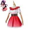 Cosplay Anime Oshi No Ko leur idole S enfants Hoshino Ai Cosplay Costume perruque Sexy femme scène Performance robe Hallowen Costume