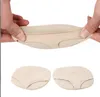 Lycra Cloth Fabric Gel Metatarsal Ball Of Foot Insoles Pads Cushions Forefoot Pain Support Front Foot Pad Orthopedic High Heels Pad Women Girl Home Supplies in Opp Bag