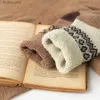 Men's Socks 2023 New Fashion British Style Thickened Warm Mid-tube Men 5 Pairs Vintage Ethnic Style Fur Hoops Men WoolL231016