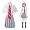 Anime Tokyo Revengers Cosplay Costumes Sano Manjiro Ladies kjol Uniform Temptation School Girl Suit tyg peruk unisex kläder