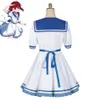 Cosplay anime arima kana oshi no ko deras idol s barn cosplay dräkt peruk hat klänning skola sjöman jk enhetlig hallowen rollspel